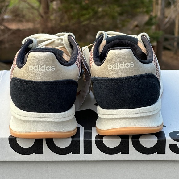 Adidas Leopard Animal Print 3 Stripes Casual Sneaker - US Womens 7 | 7.5   NEW - Picture 5 of 10